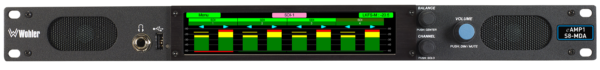eAMP1-S8-DA audio monitor